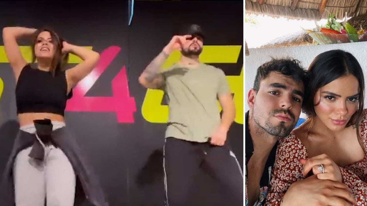 Samadhi y Adriano Zendejas se divierten perreando y presumen su talento para el baile
