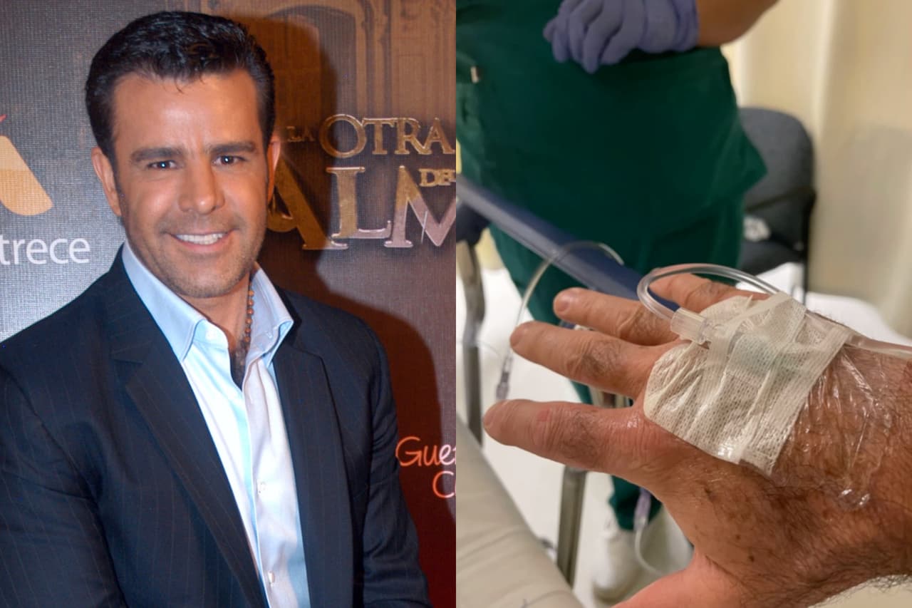 Eduardo Capetillo preocupa a sus fans al aparecer en el hospital