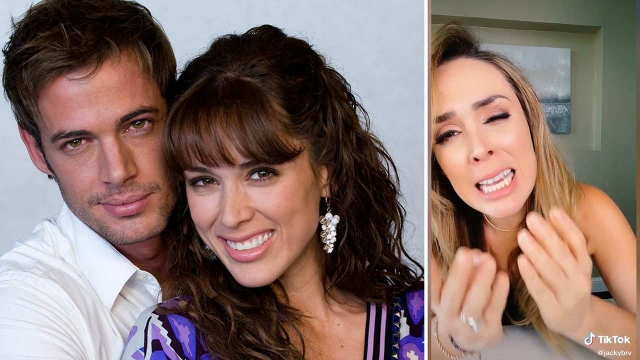 Jacky Bracamontes complace a sus fans y recrea pelea entre Alex y María José de ‘Sortilegio’