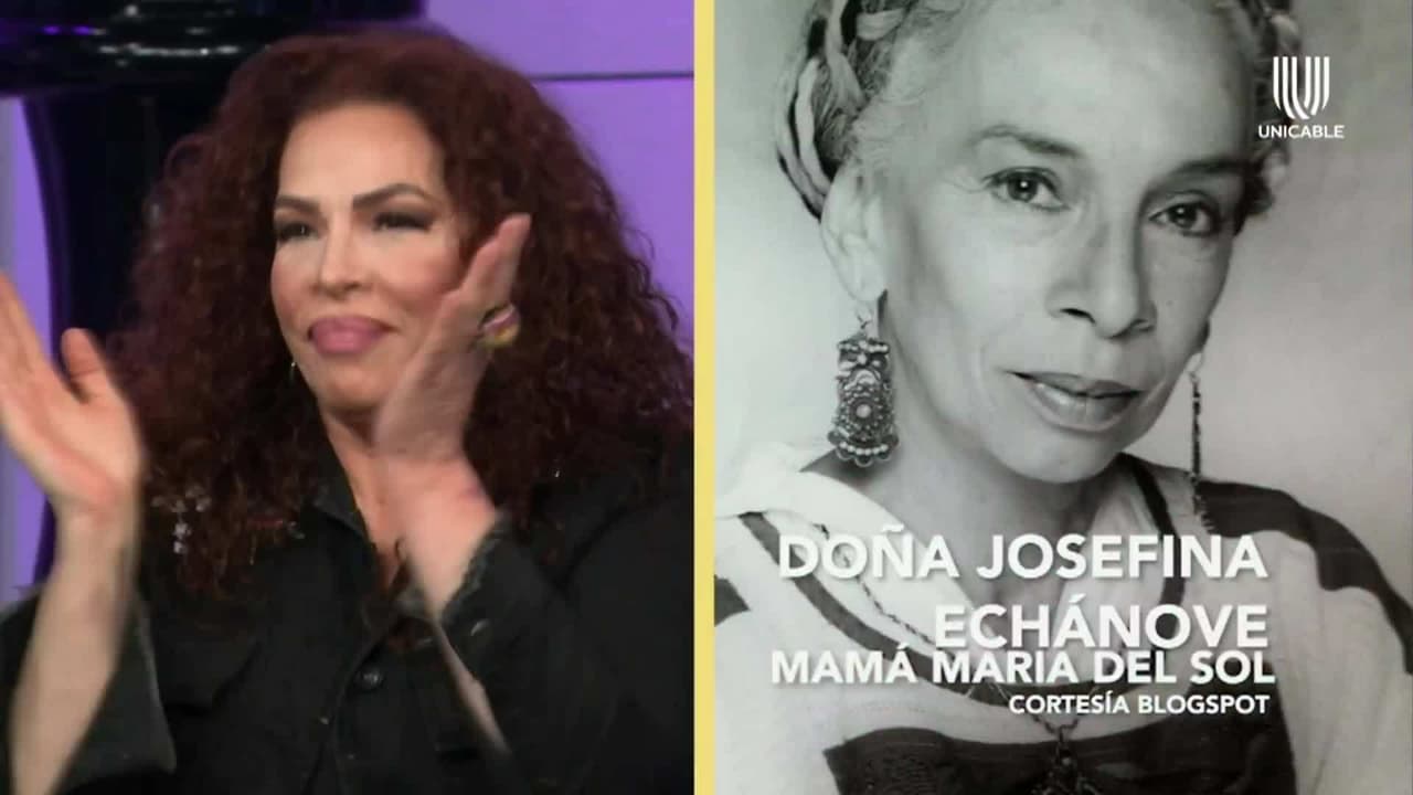 María del Sol revela que debido a la pandemia estuvo separada de su mamá, la actriz Josefina Echánove