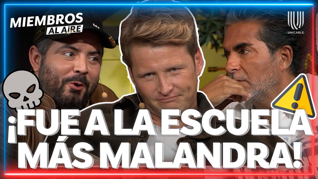 ¡Le rompieron la nariz! Alexander Acha revela su pasado rudo y peleonero