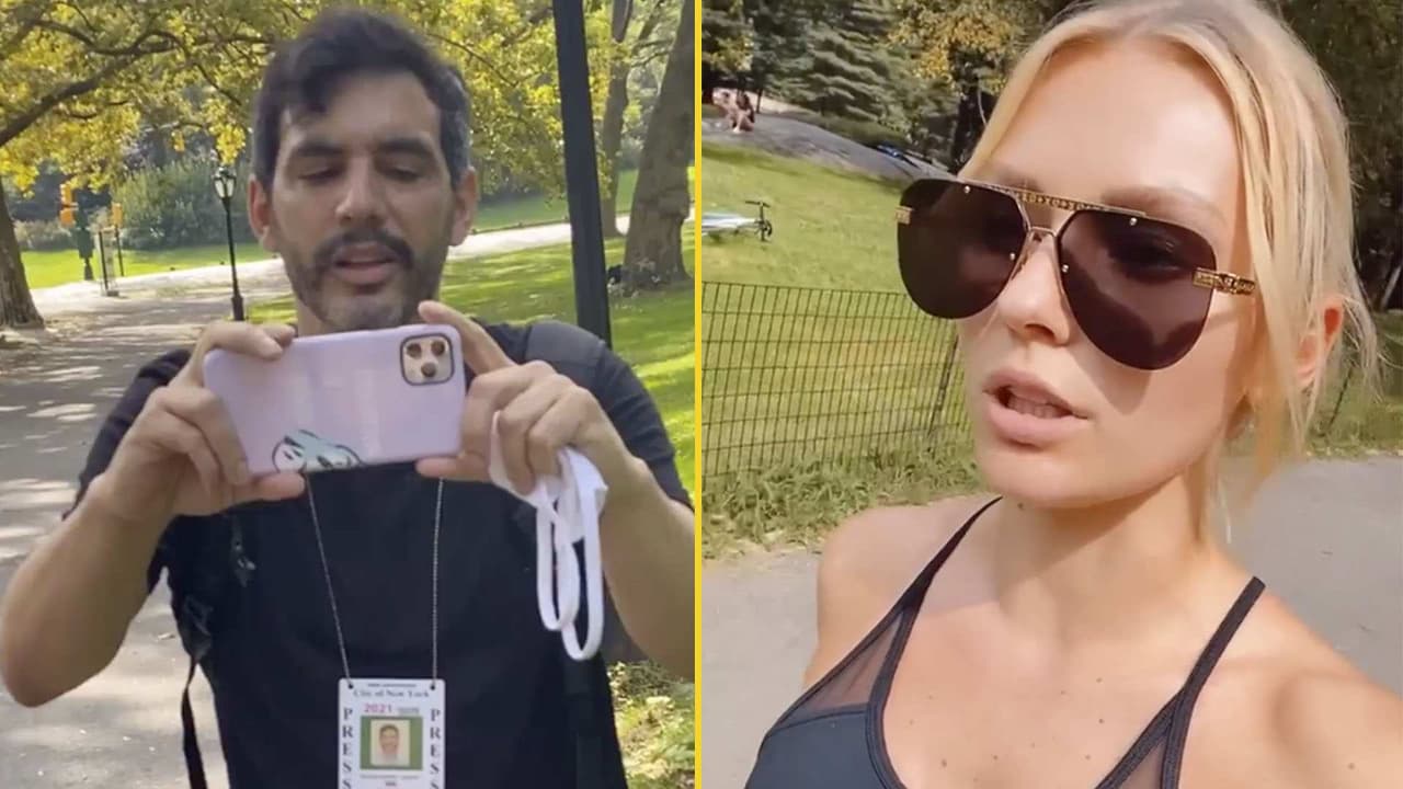 Irina Baeva tuvo un altercado con un paparazzi en Nueva York