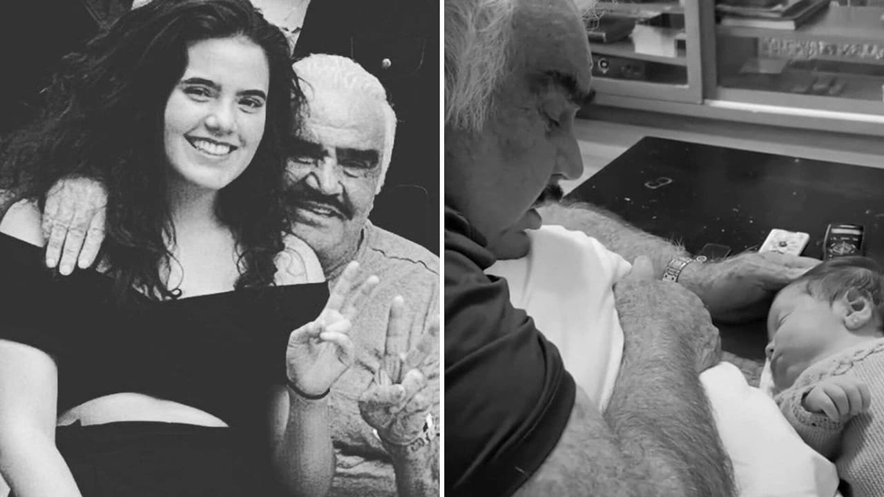 Nieta de Vicente Fernández lo recuerda con videos inéditos familiares