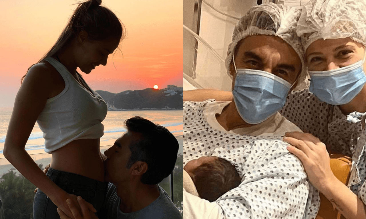 Adrián Uribe y Thuany Martin se convirtieron en padres por primera vez de una niña el pasado 24 de octubre.