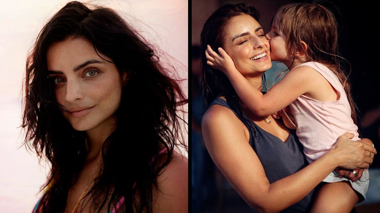 Kailani se la pone difícil a Aislinn Derbez a la hora de irse a dormir