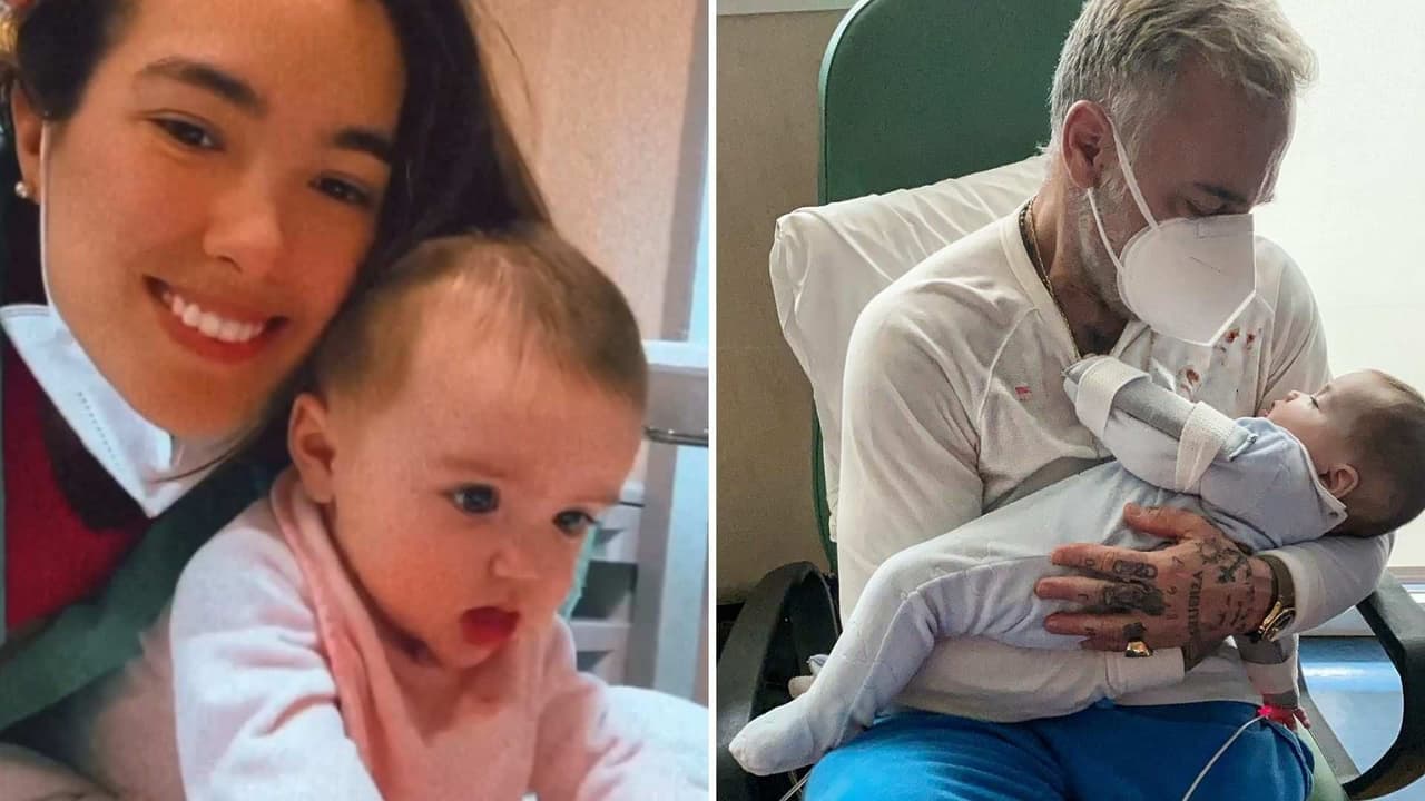 Desde el hospital, Sharon Fonseca comparte tierno video junto a su hija tras su cirugía de paladar hendido
