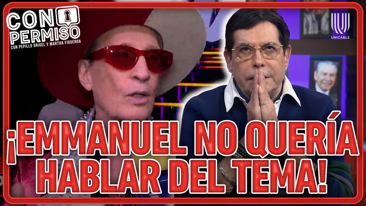 ¡No podía cantar! Emmanuel habla por primera vez de la delicada salud de su esposa