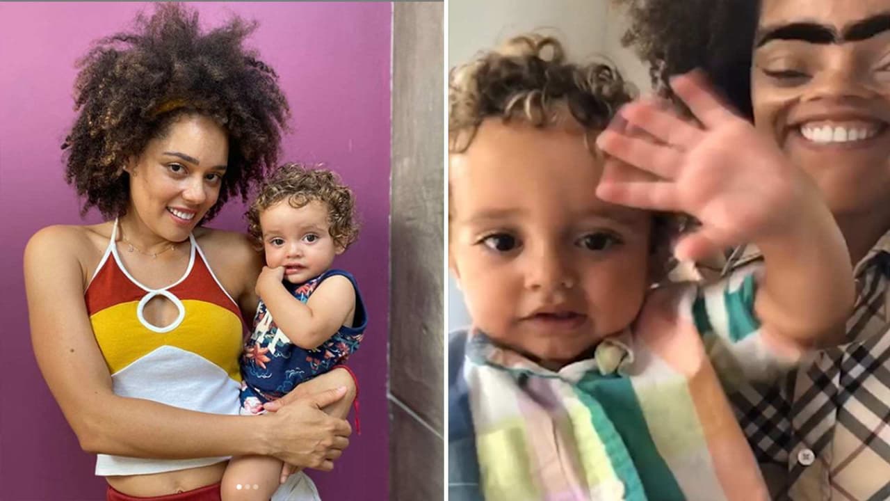 Video: Hasta con cejas abundantes, Tadeo, hijo de Brenda Kellerman se ve muy tierno