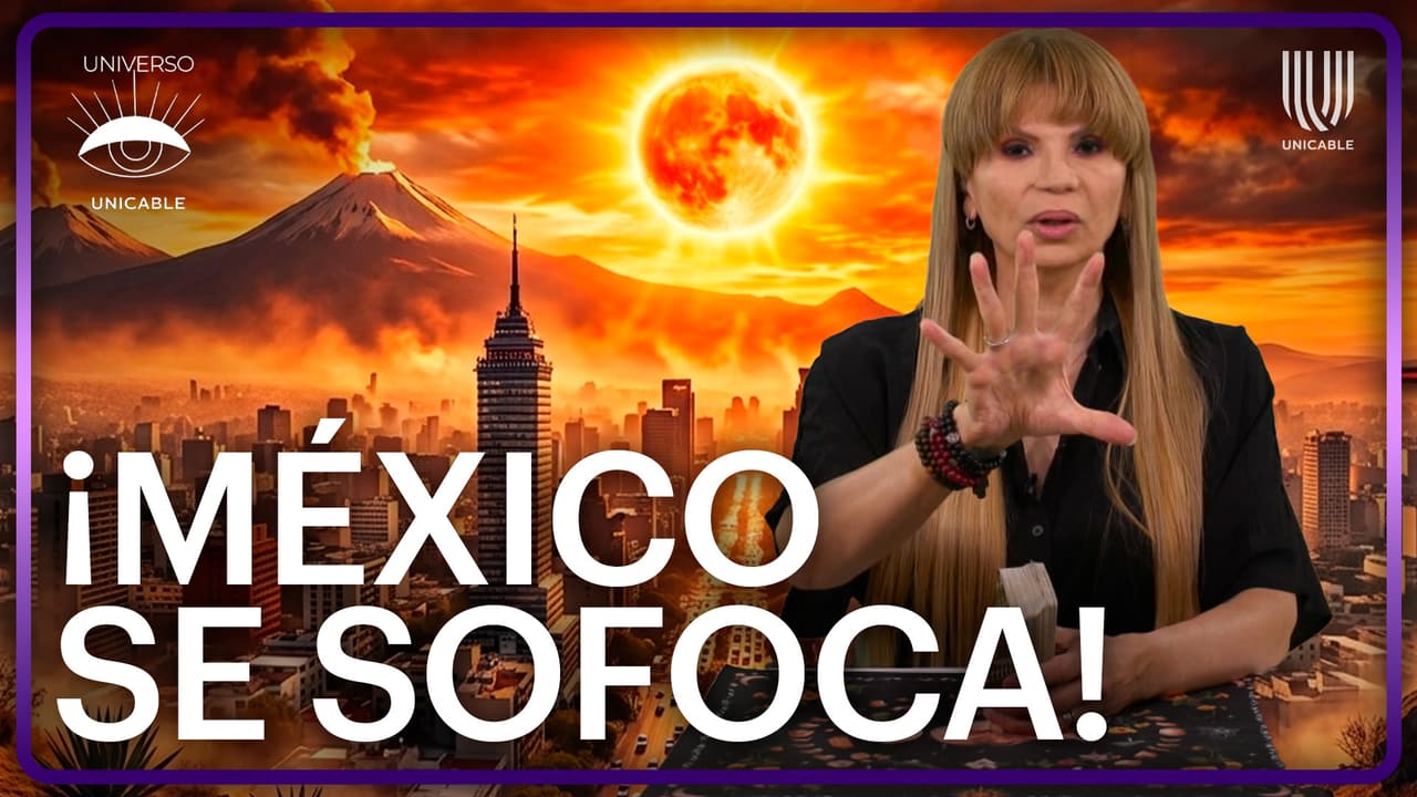 ¡México será un horno! Mhoni Vidente predice un 2026 caluroso y con muchos sismos