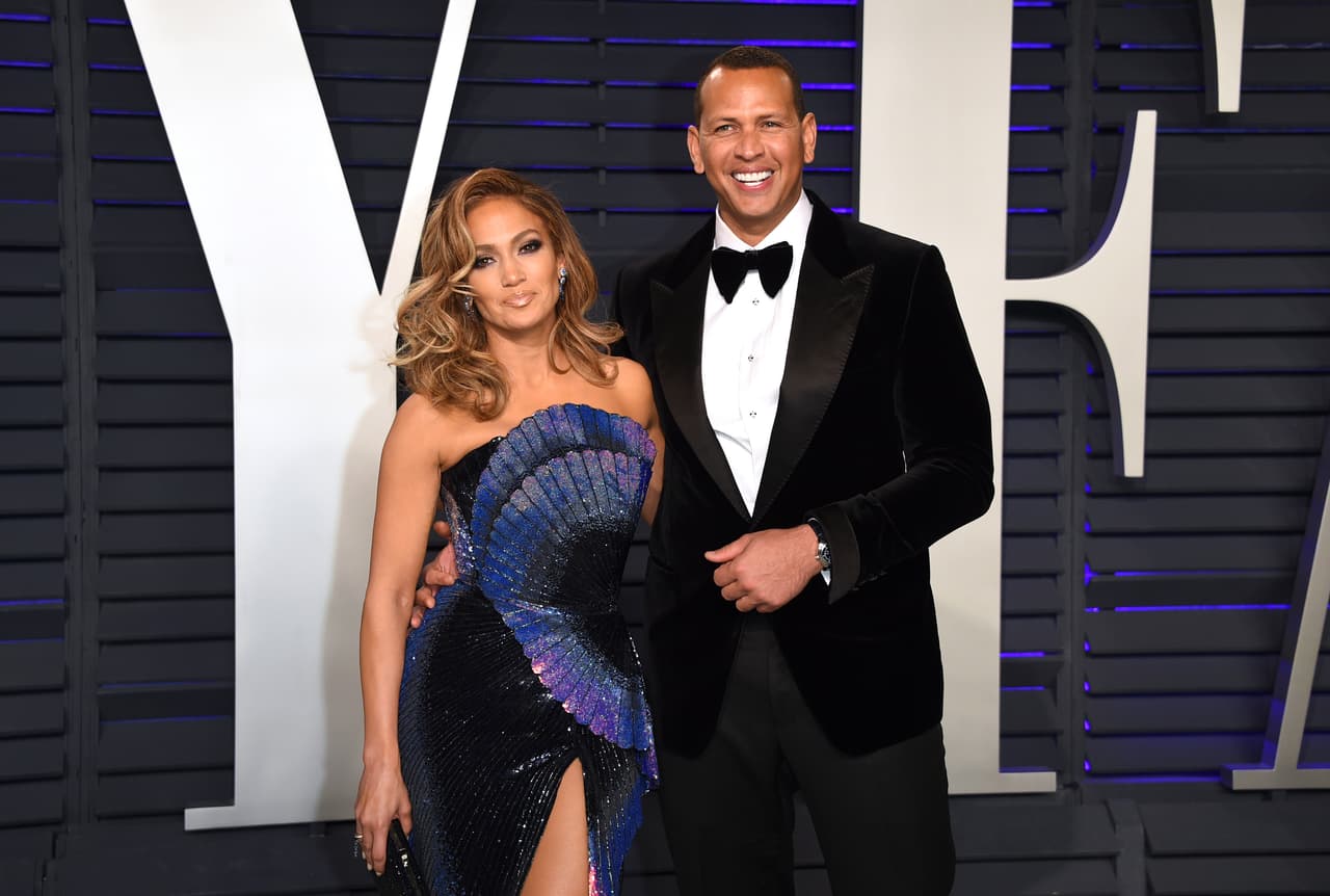 Jennifer Lopez y Alex Rodriguez