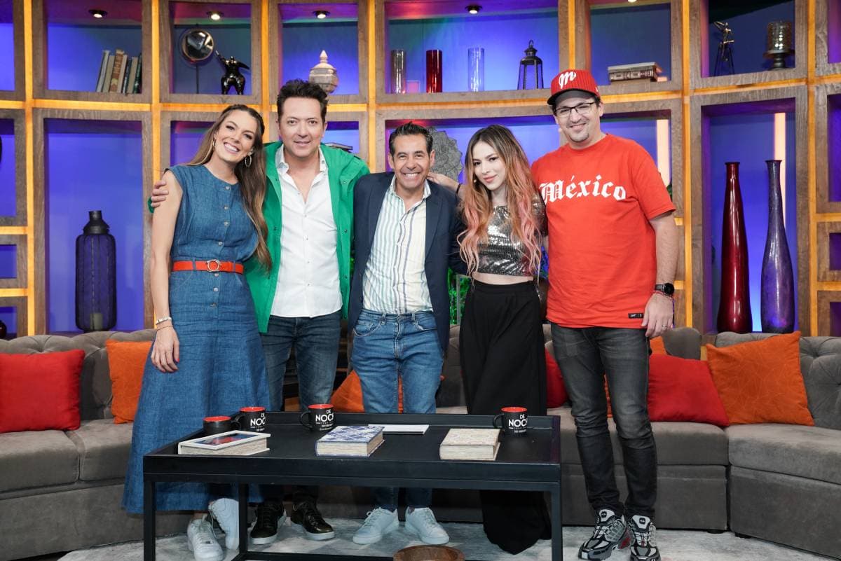 Paty Cantú y Bazooka Joe de vista en ‘De noche con Yordi’