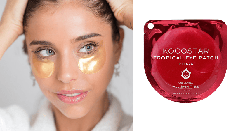 Mascarilla de ojeras: Puedes consentirte un par de días a la semana ultilizando parches para ojeras.