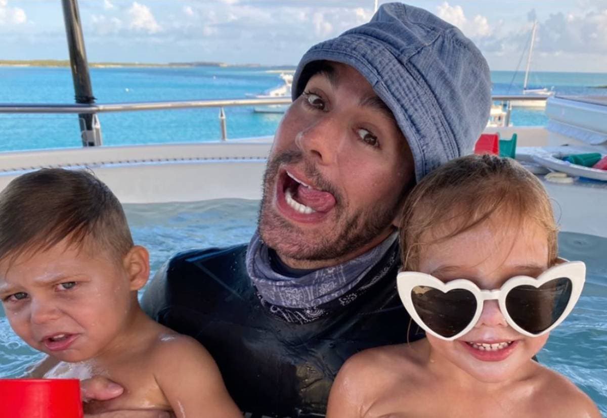 Los mellizos de Enrique Iglesias cumplen 4 años y así de grandes se ven