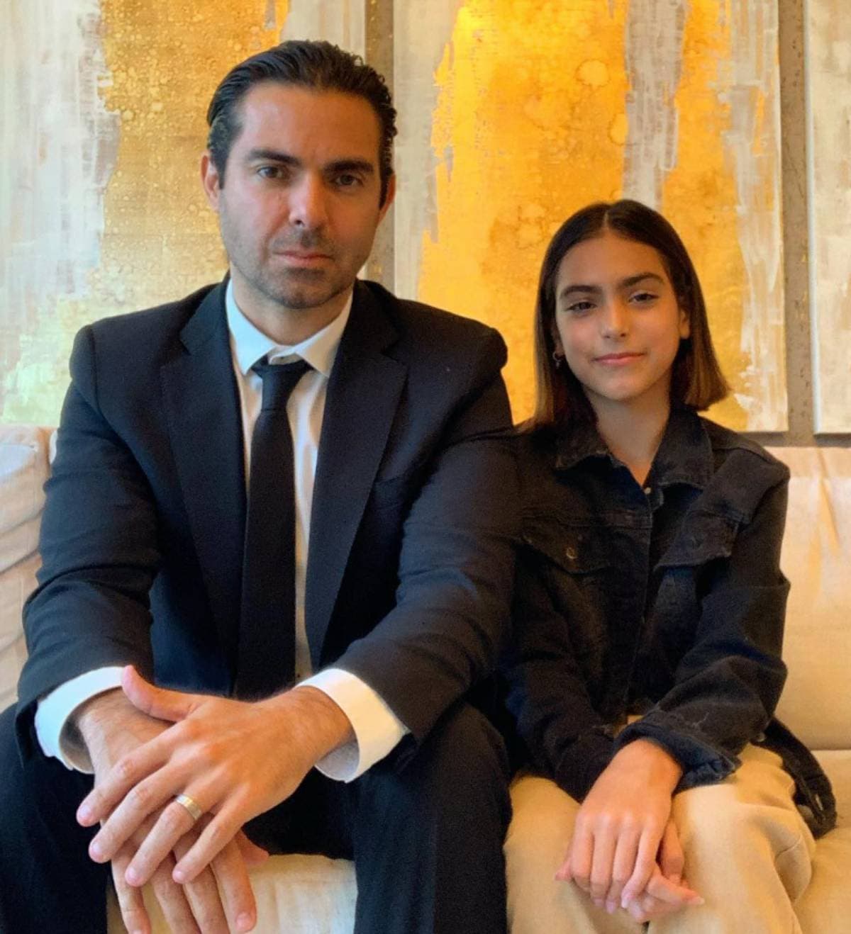 Ernesto D'Alessio y Ana Priscila D'Alessio.