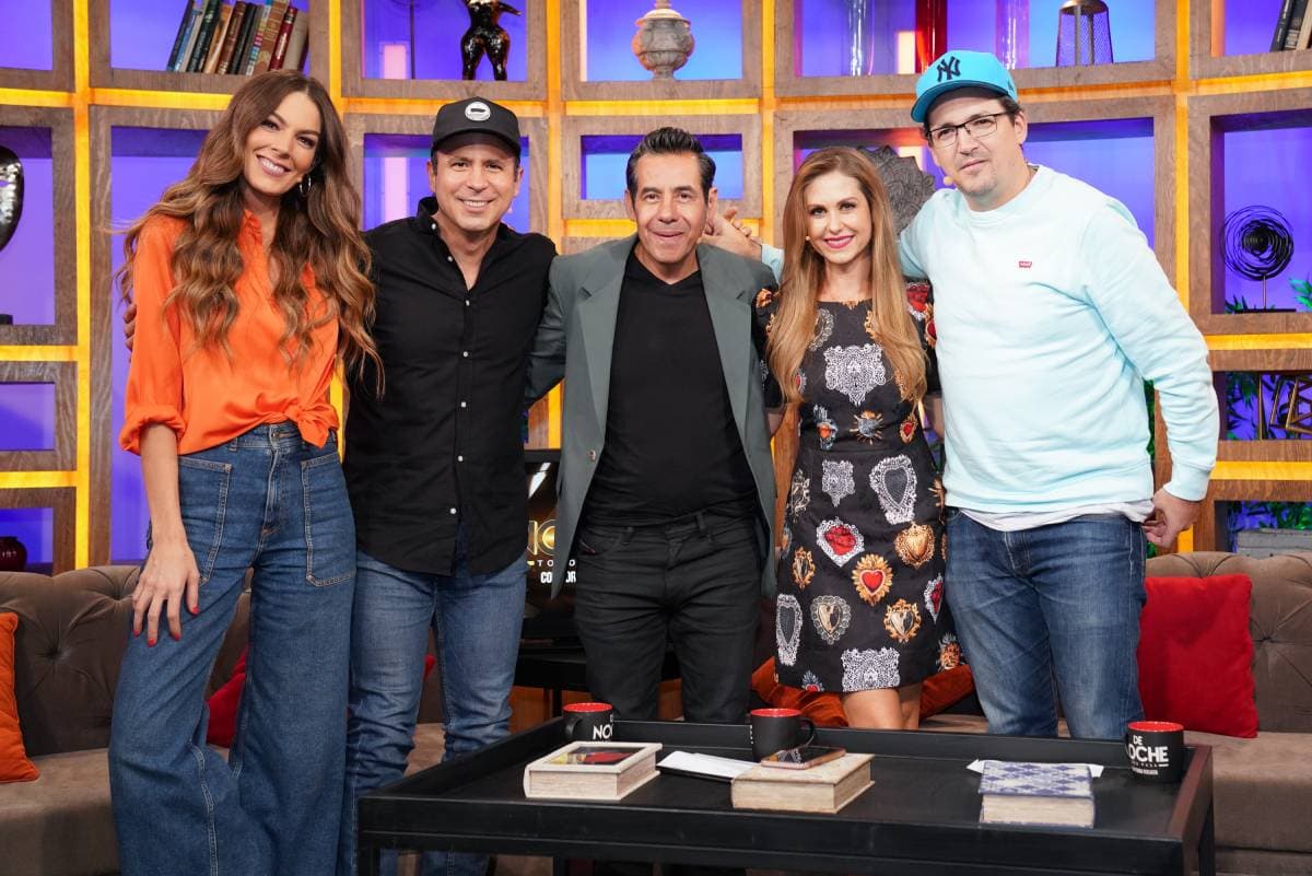 Ingrid Martz y Ulises de la Torre de visita hoy en ‘De noche con Yordi’