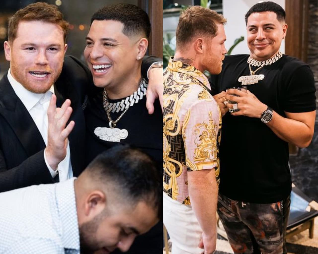 Eduin Caz y Canelo Álvarez juntos otra vez, tras rumores de pleito