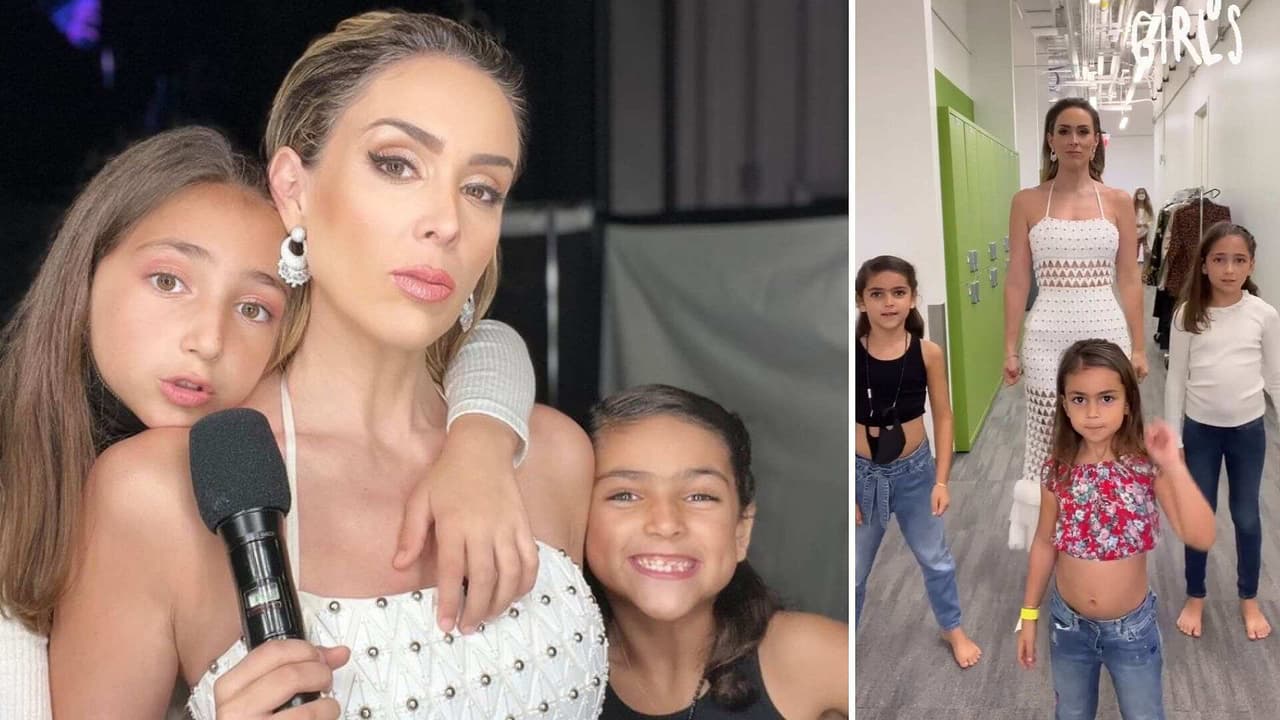 Jacky Bracamontes y sus hijas se contagian del baile y protagonizan tierna coreografía