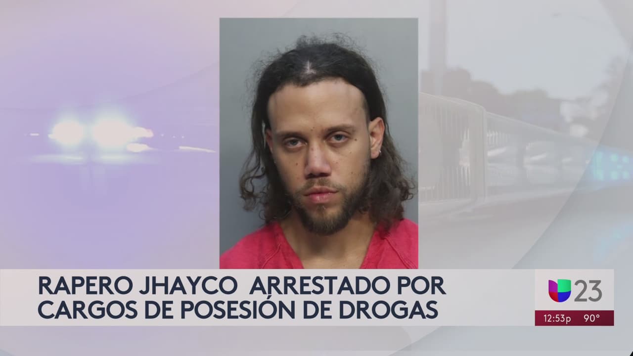 Arrestan al rapero Jhayco en una calle de Miami, lo acusan de poseer drogas en su auto