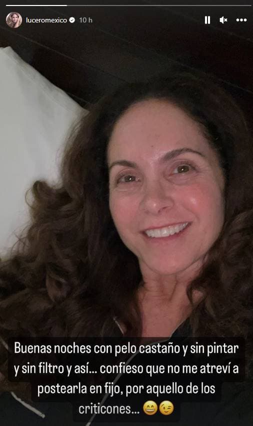 Lucero sin maquillaje