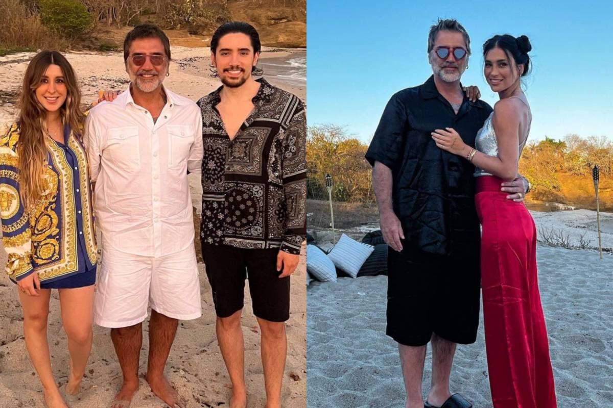 Alejandro Fernández celebra sus 51 años con sus hijos y su novia