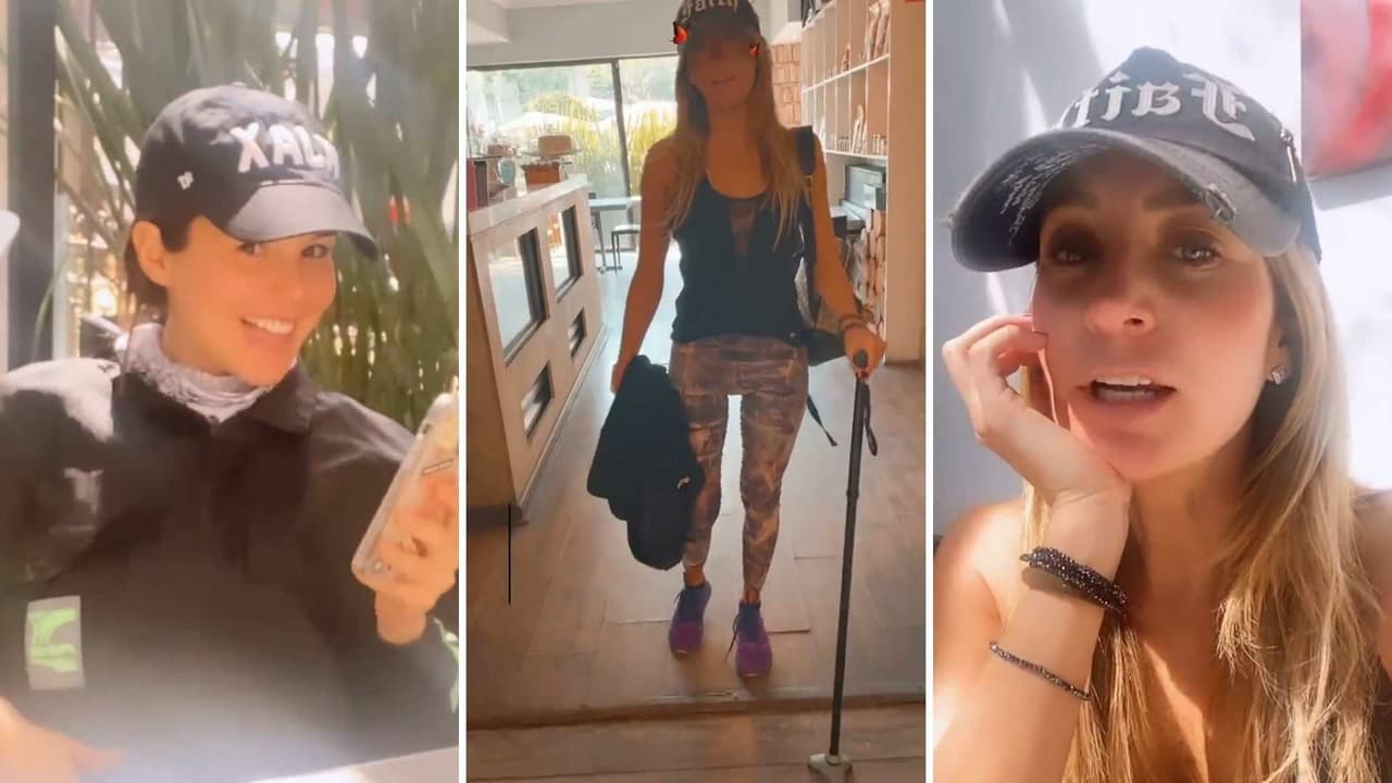 Tras cirugía en la rodilla, Geraldine Bazán le juega a la ‘Maldita lisiada’ y Camila Sodi se burla de ella