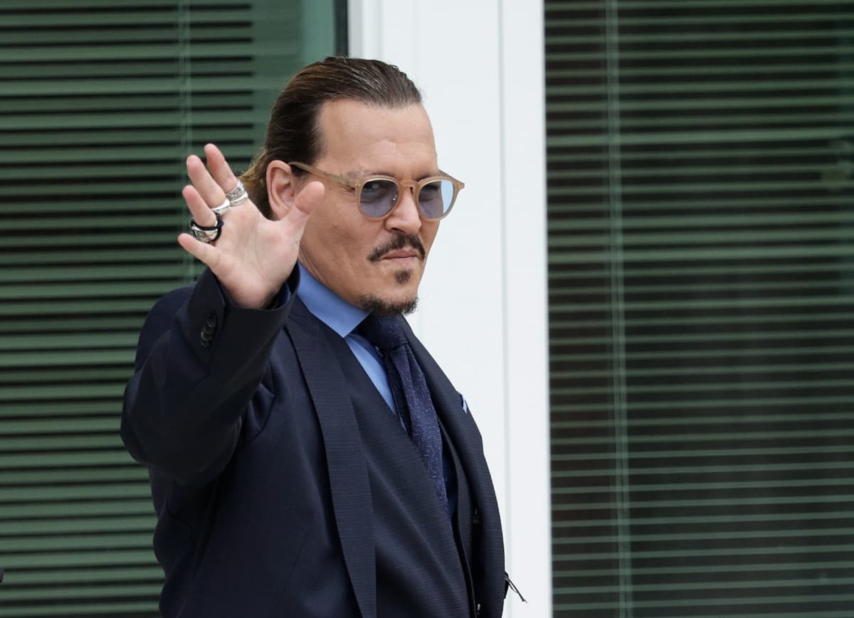 Johnny Depp aparece irreconocible tras el escandaloso juicio contra su ex