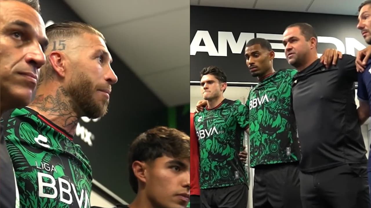¡Un lujo! Así fue el discurso de Jardine y Sergio Ramos a estrellas de la Liga MX