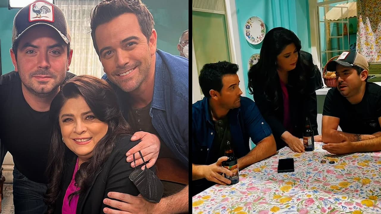 Victoria Ruffo regaña a José Eduardo Derbez y Mane de la Parra