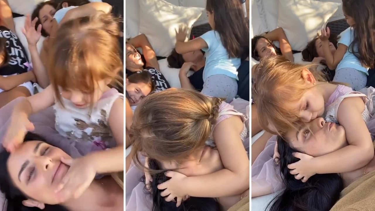 A manotazos, así le demuestra Kailani su amor apache a su mamá, Aislinn Derbez