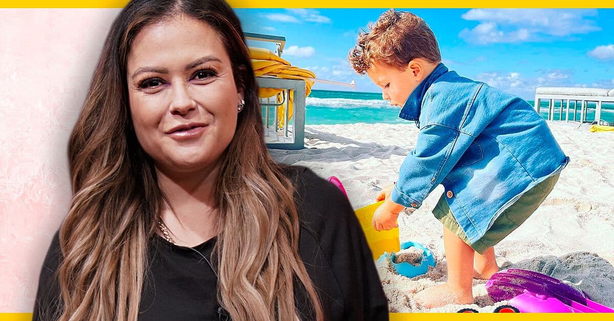 Mariana Echeverría conmueve al presumir festival de primavera de su hijo Lucca