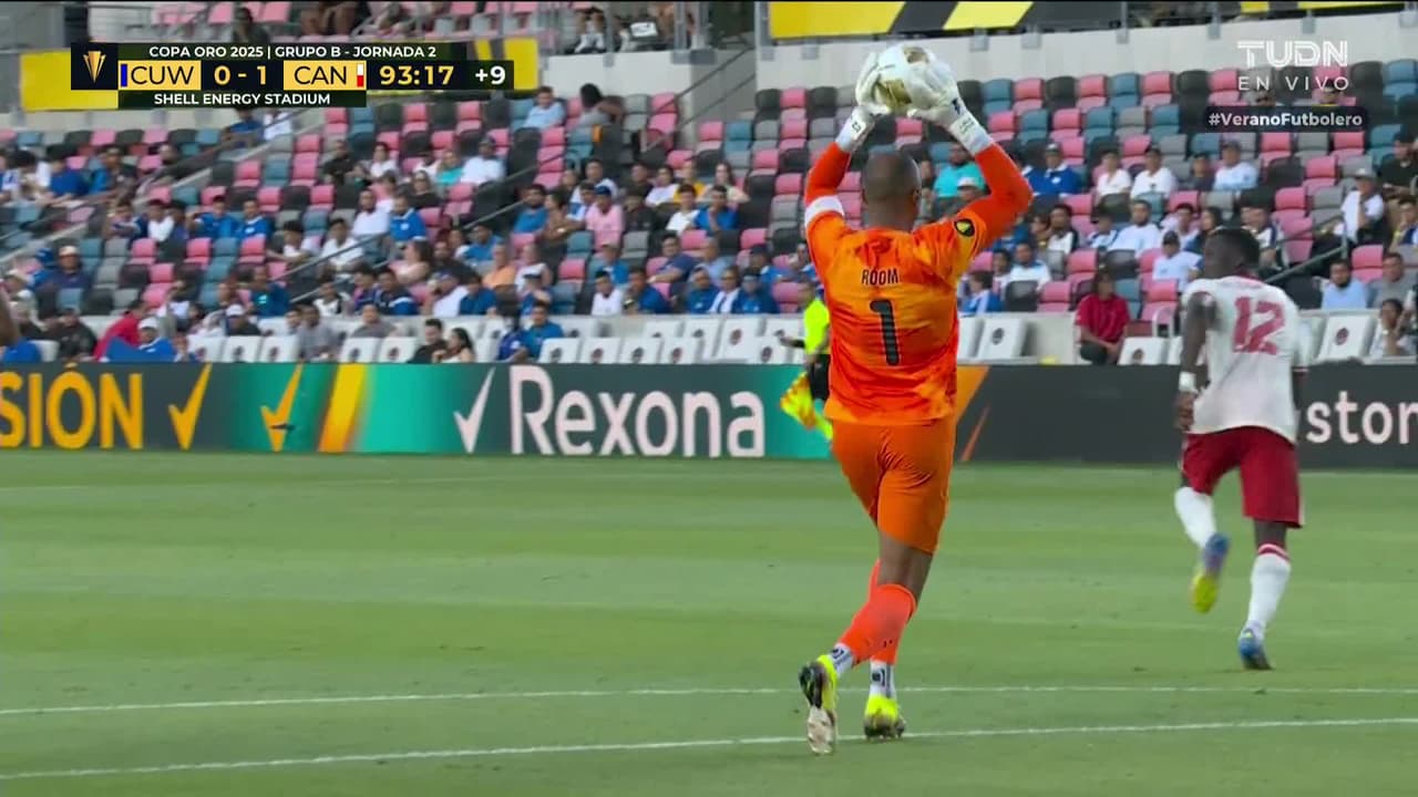 ¡GOL!  anota para Curazao. Jeremy Antonisse