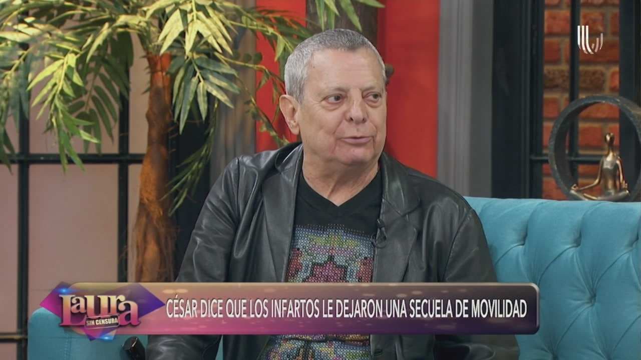 Laura sin censura: Tras sufrir 8 infartos cerebrales, César Bono explica las secuelas que lo aquejan