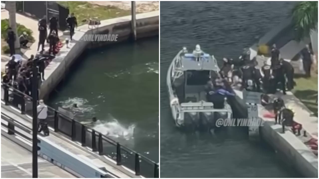 Mujer en estado crítico tras ser hallada en el Río de Miami: así fue su dramático rescate