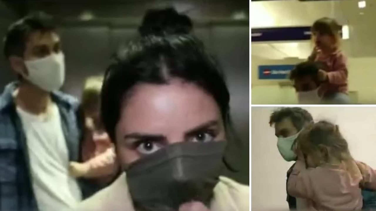 Kailani se lleva fuerte golpe en la cabeza mientras la cargaba el supuesto novio de Aislinn Derbez