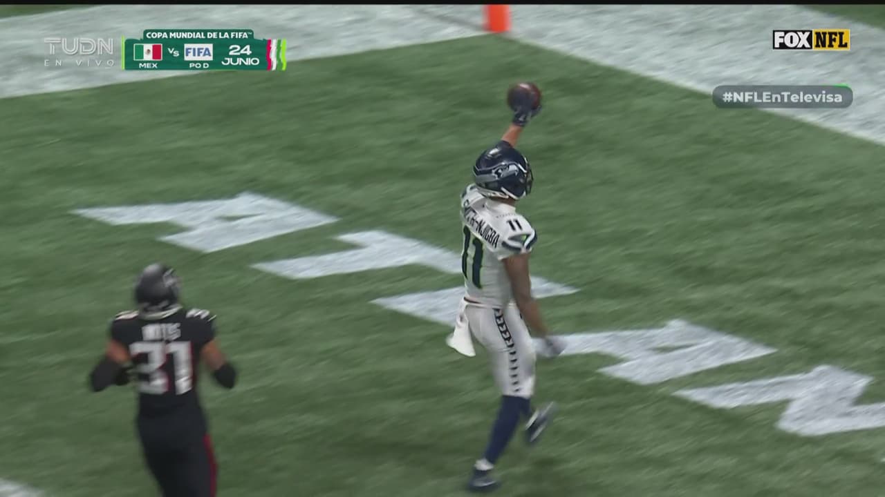 Smith-Njigba sigue sumando yardas con el touchdown de Seahawks