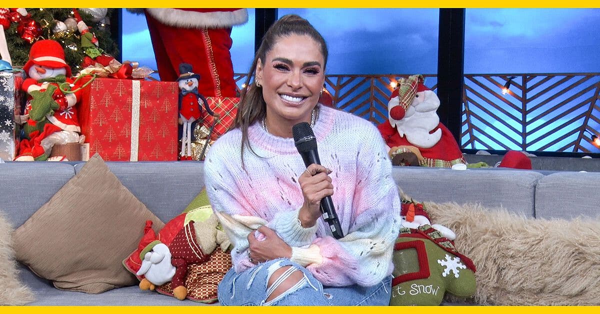 Galilea Montijo confiesa que después de ser mamá aprendió a disfrutar la Navidad