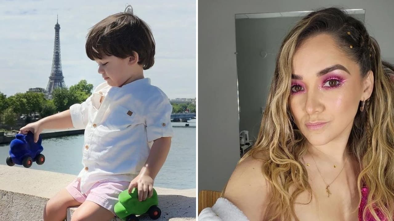 Sherlyn y André disfrutan de la playa en su viaje a Portugal