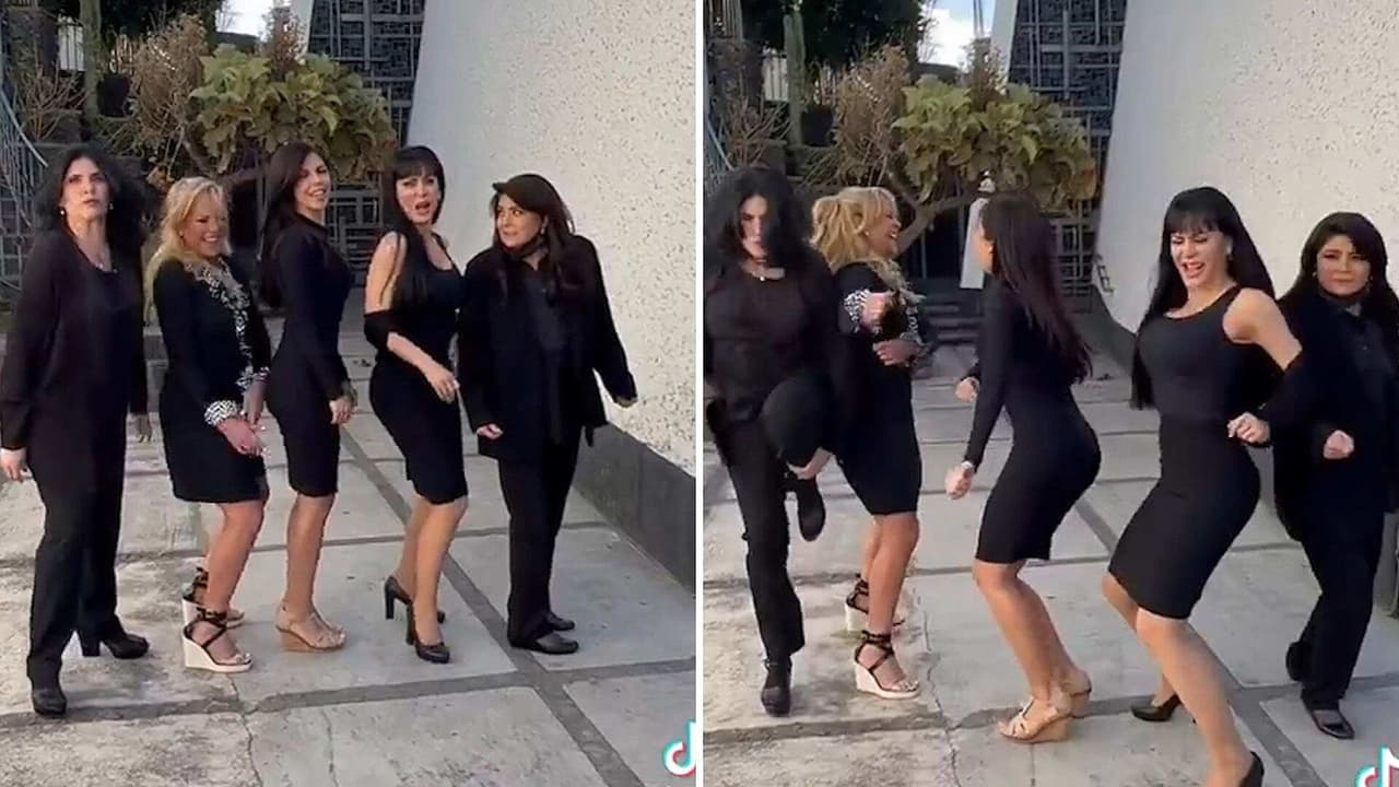 Victoria Ruffo y sus amigas le entran al baile con ‘La Cadenita’