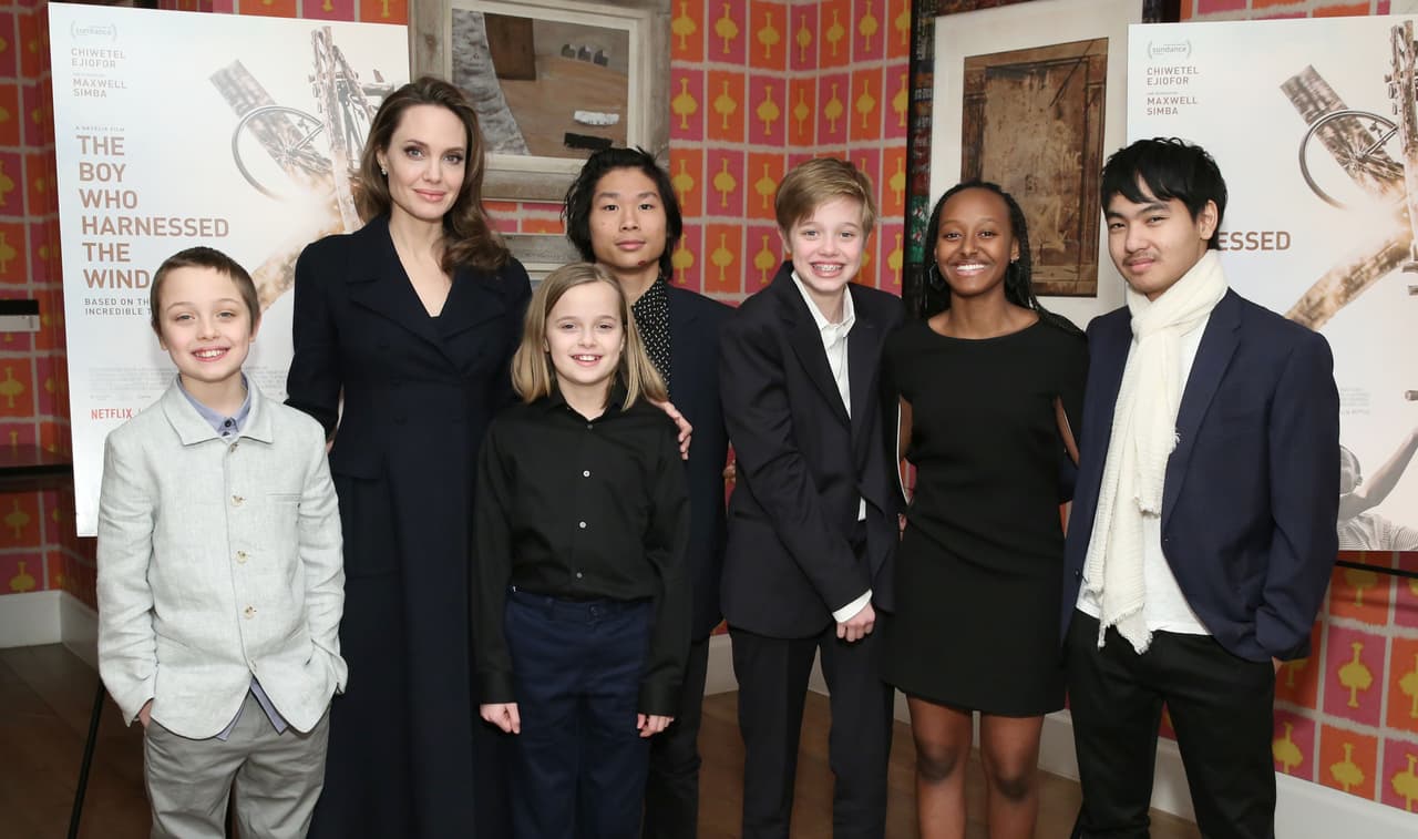 Así se ven ahora los hijos de Angelina Jolie y Brad Pitt