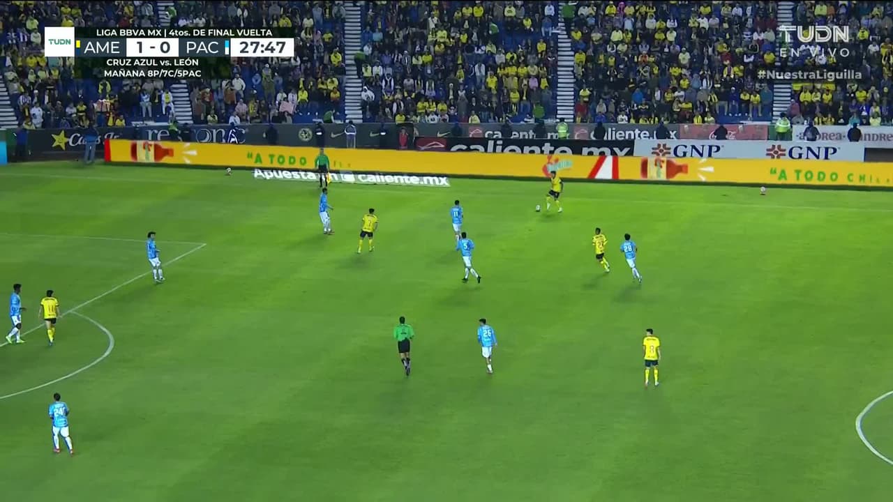 ¡GOOOL! Álex Zendejas anota para América.