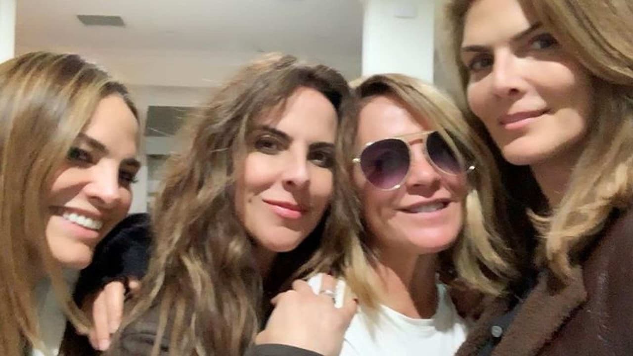 Montserrat, Fabiola y Roxana invaden la casa de Kate del Castillo: celebran 25 años de ‘las lagartonas’