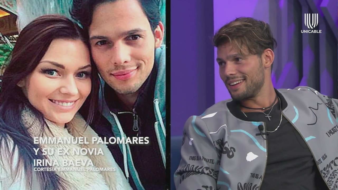 Así reacciona Emmanuel Palomares cuando le preguntan sobre la relación que tuvo con Irina Baeva