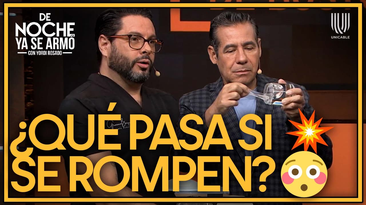 ¡No se rompen! Yordi Rosado pone a prueba los implantes para busto con extremos ejemplos