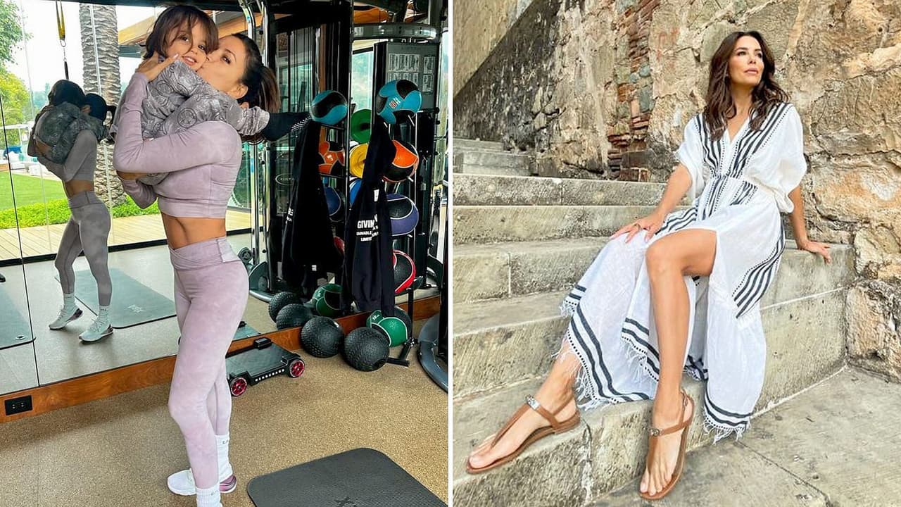 Eva Longoria muestra la adorable travesura de su hijo en la cocina