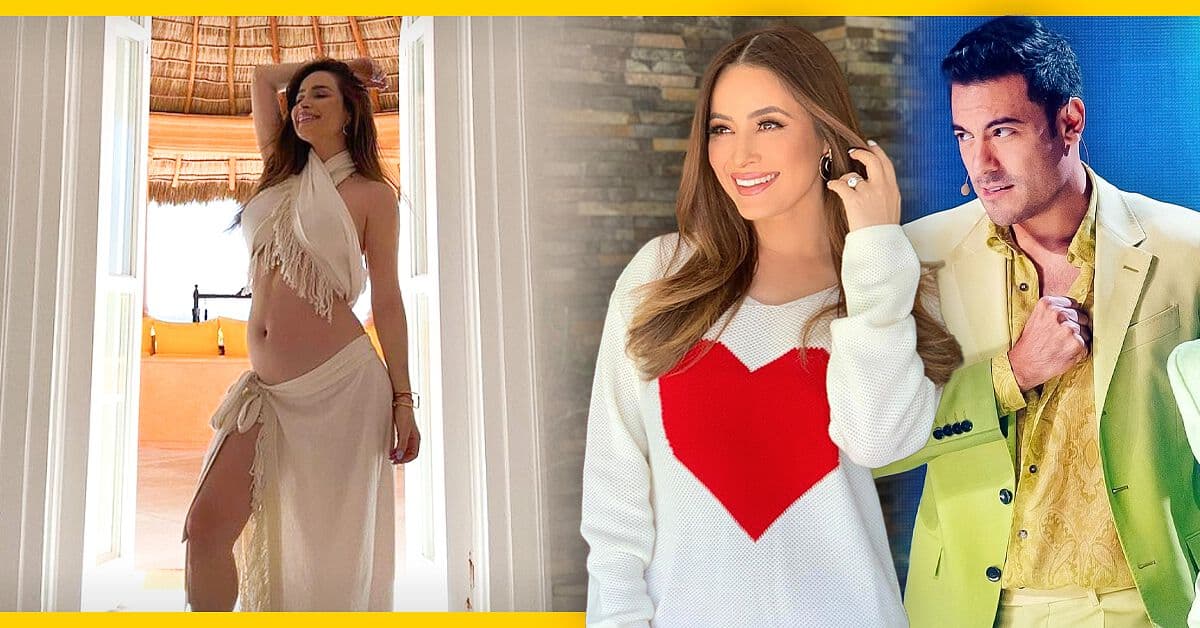 Cynthia Rodríguez revela qué antojos de embarazo tienen ella y Carlos Rivera