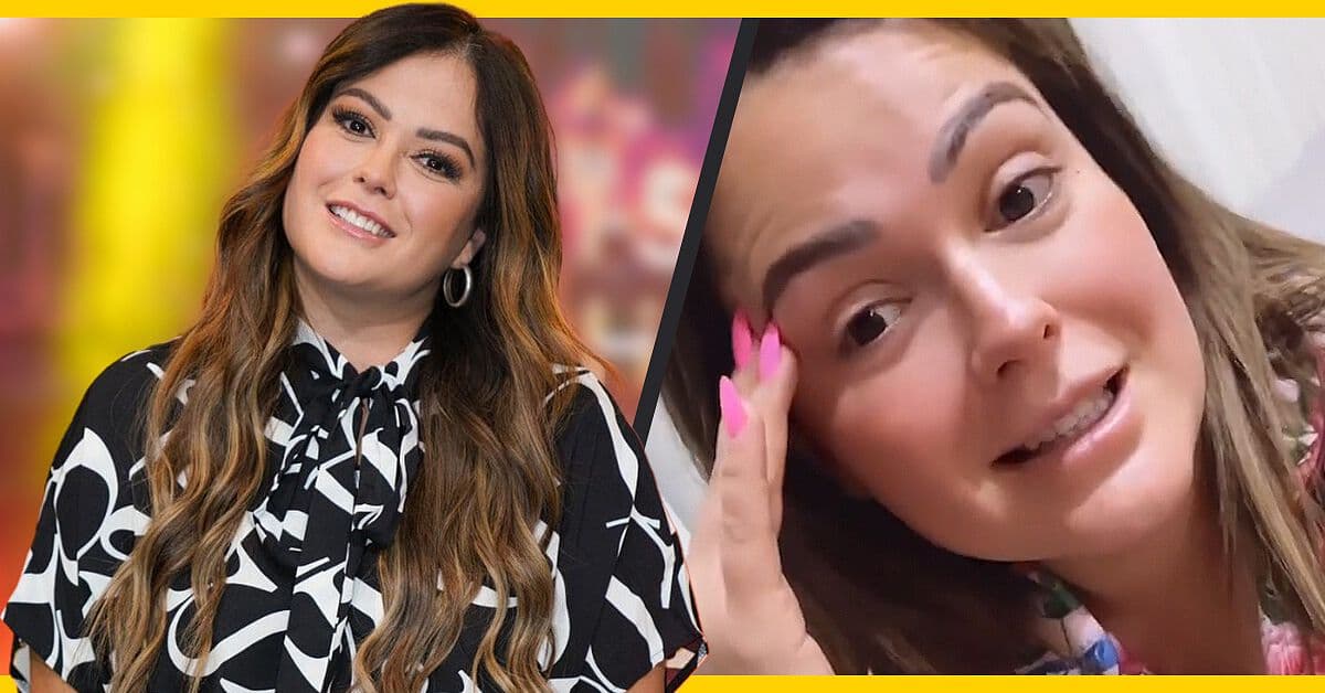 Mariana Echeverría celebraba el día de las madres pero fue interrumpida ¿por un temblor?