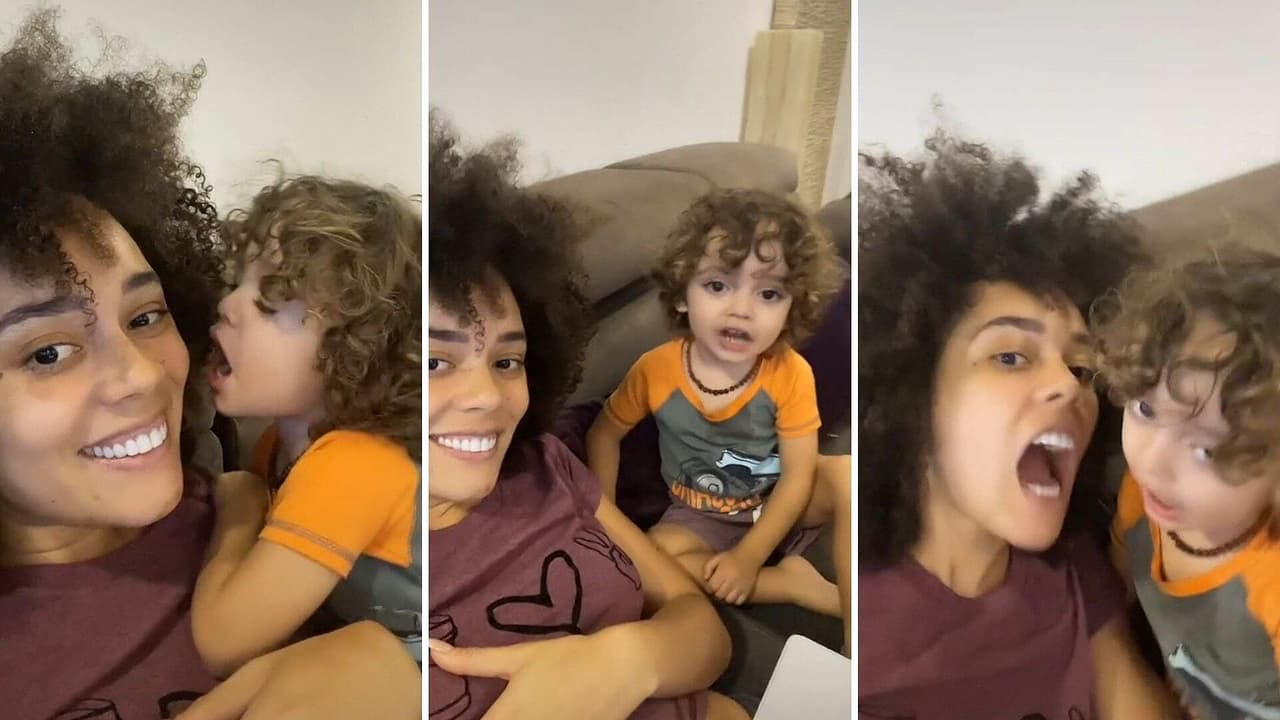 Tadeo, hijo de Brenda Kellerman, enternece al mostrar su talento como actor en TikTok