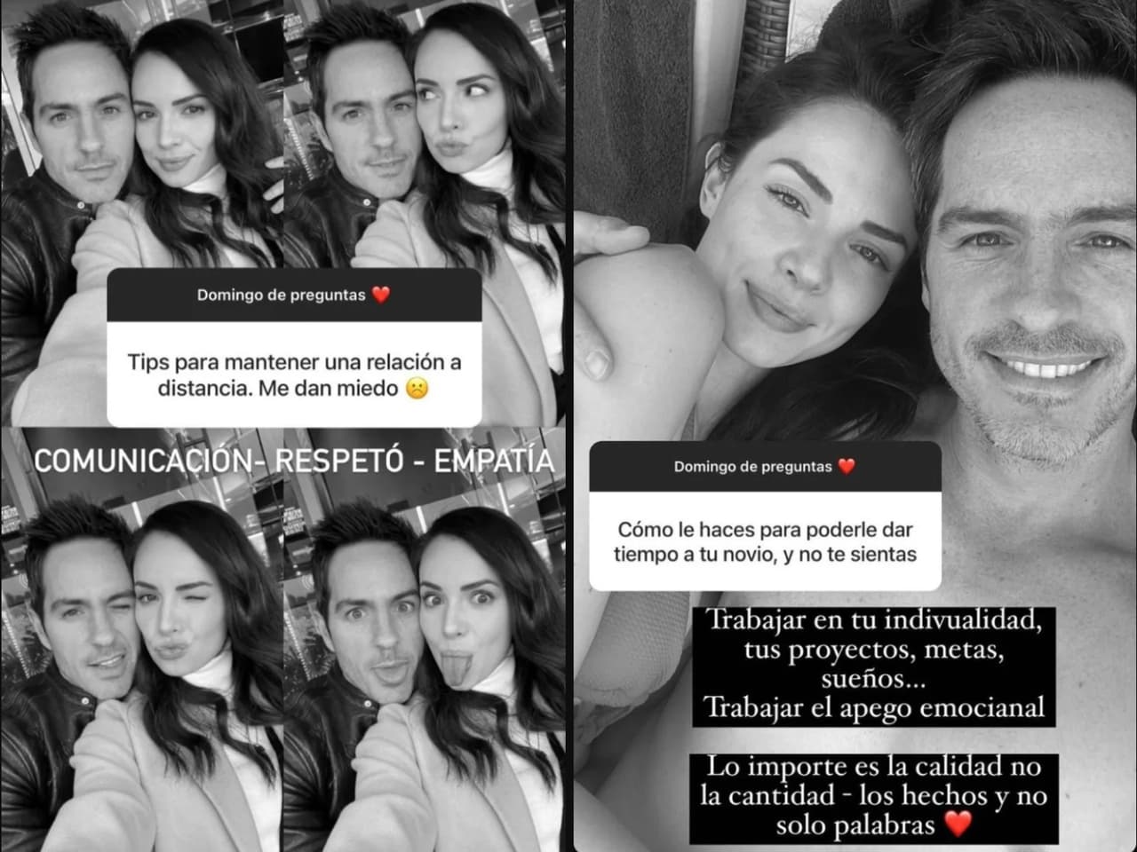 Paulina Burrola dice cómo mantiene su relación a distancia con Mauricio Ochmann.