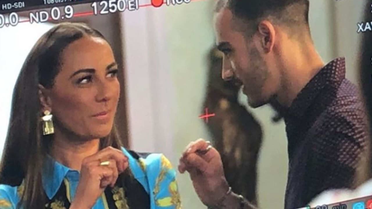 Consuelo Duval presume que trabajará al lado de su hijo