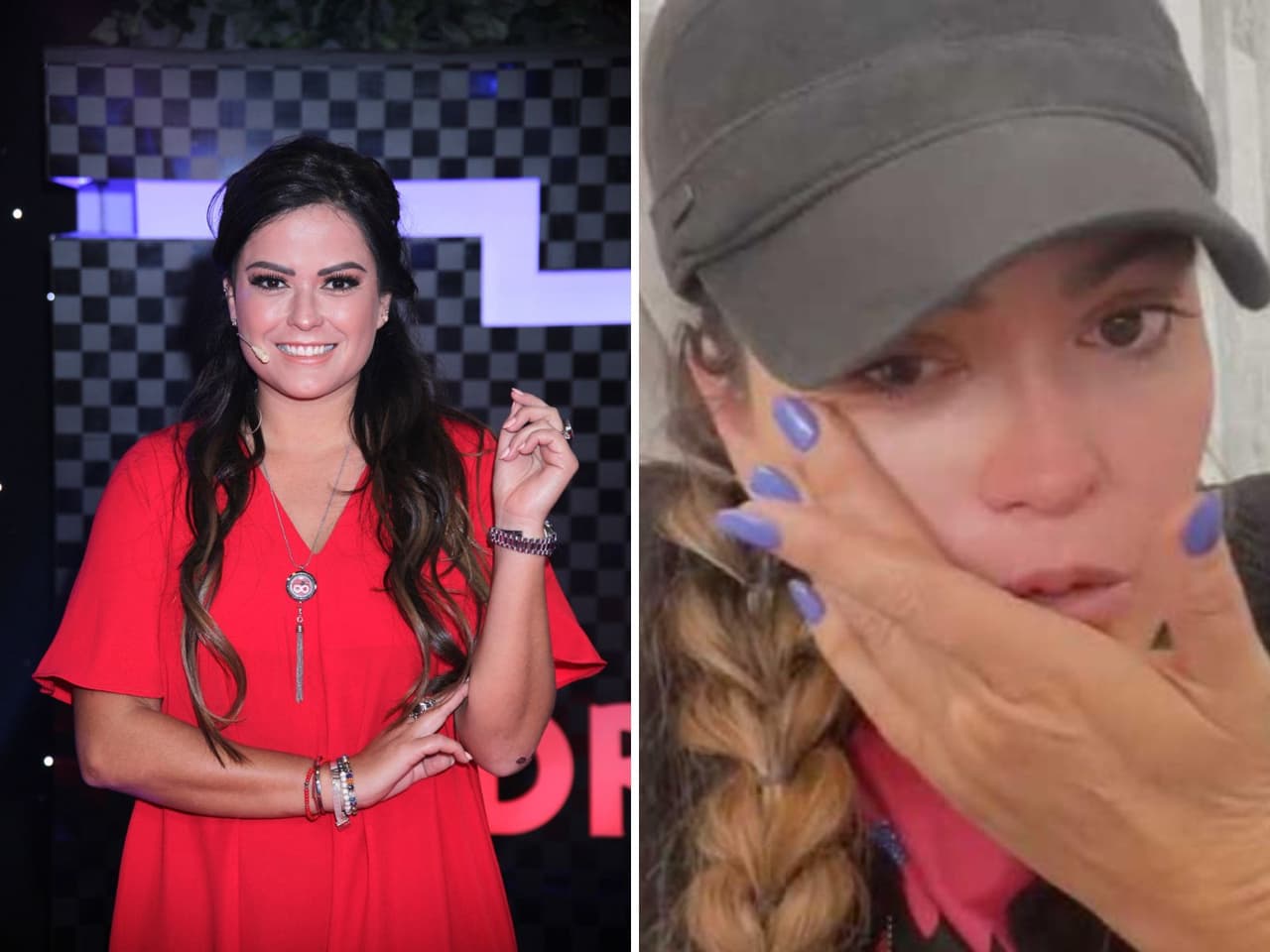 Mariana Echeverria llora por la pérdida de su bebé